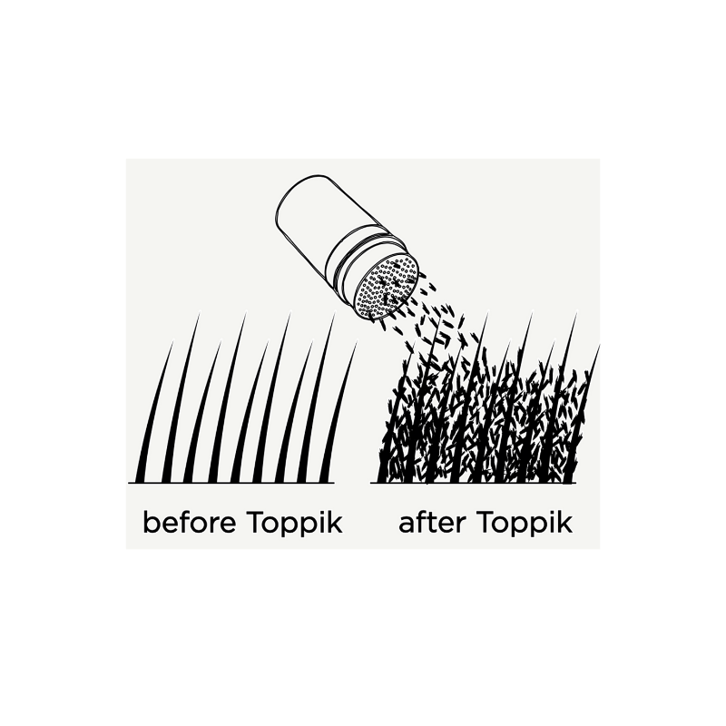 Toppik Hair Building Fibers Cheratina Volumizzante Capelli Diradamento