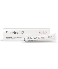 Fillerina 12 Double Filler Night Cream is a daily treatment with a double filler effect on all areas of the face. Without resorting to invasive